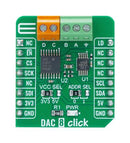 MIKROELEKTRONIKA MIKROE-4229 Add-On Board, DAC 8 Click, MikroE MikroBUS Compatible Development Boards