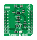 MIKROELEKTRONIKA MIKROE-5190 Add-On Board, Compass 7 Click, MikroE MikroBUS Compatible Development Boards