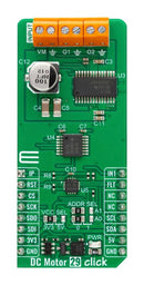 MIKROELEKTRONIKA MIKROE-5905 Add-On Board, DC Motor 29 Click, MikroE MikroBUS Compatible Development Boards