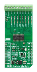 MIKROELEKTRONIKA MIKROE-5981 Add-On Board, DIGI Isolator 2 Click, MikroE MikroBUS Compatible Development Boards
