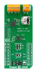 MIKROELEKTRONIKA MIKROE-6034 Add-On Board, Stepper 19 Click, MikroE MikroBUS Compatible Development Boards