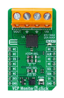 MIKROELEKTRONIKA MIKROE-6101 Add-On Board, VCP Monitor 6 Click, MikroE MikroBUS Compatible Development Boards