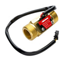 MIKROELEKTRONIKA MIKROE-6757 Water Flow Sensor, 1 l/min to 30 l/min, Male Thread, NPN, 3.5V to 24V