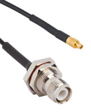 AMPHENOL RF 095-900-581-024 RF / Coaxial Cable Assembly, IP67, 3GHZ Frequency, 24 ", 609.6 mm, RG174, MMCX Plug