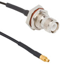 AMPHENOL RF 095-900-583-006 RF / Coaxial Cable Assembly, IP67, 3GHZ Frequency, 6 ", 152.4 mm, RG174, MMCX Plug