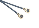 MUELLER ELECTRIC BU-4150086500 RF / Coaxial Cable Assembly, 19.7 ", 500 mm, 1.13mm, U.FL Right Angle Plug, U.FL Right Angle Plug