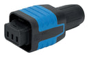 SCHURTER 4312.0006 IEC Power Connector, IEC C14 Plug, 15 A, 250 VAC, Screw, Cable Mount, 4761 Series