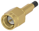 TE CONNECTIVITY 1051643-1 RF / Coaxial Connector, SMA Coaxial, Straight Plug, Solder, 50 ohm