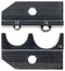 KNIPEX 97 49 16 Crimp Tool Die, 2 Profile, 8/6 AWG, 10mm&sup2; and 16mm&sup2; Insulated Cable Lugs and Connectors