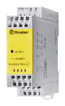 Finder 7S.34.8.230.4220 7S.34.8.230.4220 Safety Relay 240 VAC DPST-NO DPST-NC 7S Series DIN Rail 6 A Screw