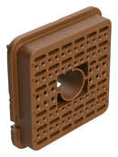AMPHENOL SINE/TUCHEL AWB-60SD WEDGE LOCK, PLUG CONN, KEYED D, BROWN