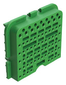 AMPHENOL SINE/TUCHEL AWB-64SC WEDGE LOCK, PLUG CONN, KEYED C, GREEN