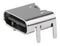 MOLEX 217175-0001 USB Connector, USB Type C, USB 2.0, Receptacle, 6 Ways, Surface Mount, Through Hole Mount
