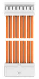 TE CONNECTIVITY 2405417-1 Cable Assembly, CN1 Connector to CN2 Connector, 8 Ways, 1.5 mm, 1 Row, 300 mm, 11.8 "