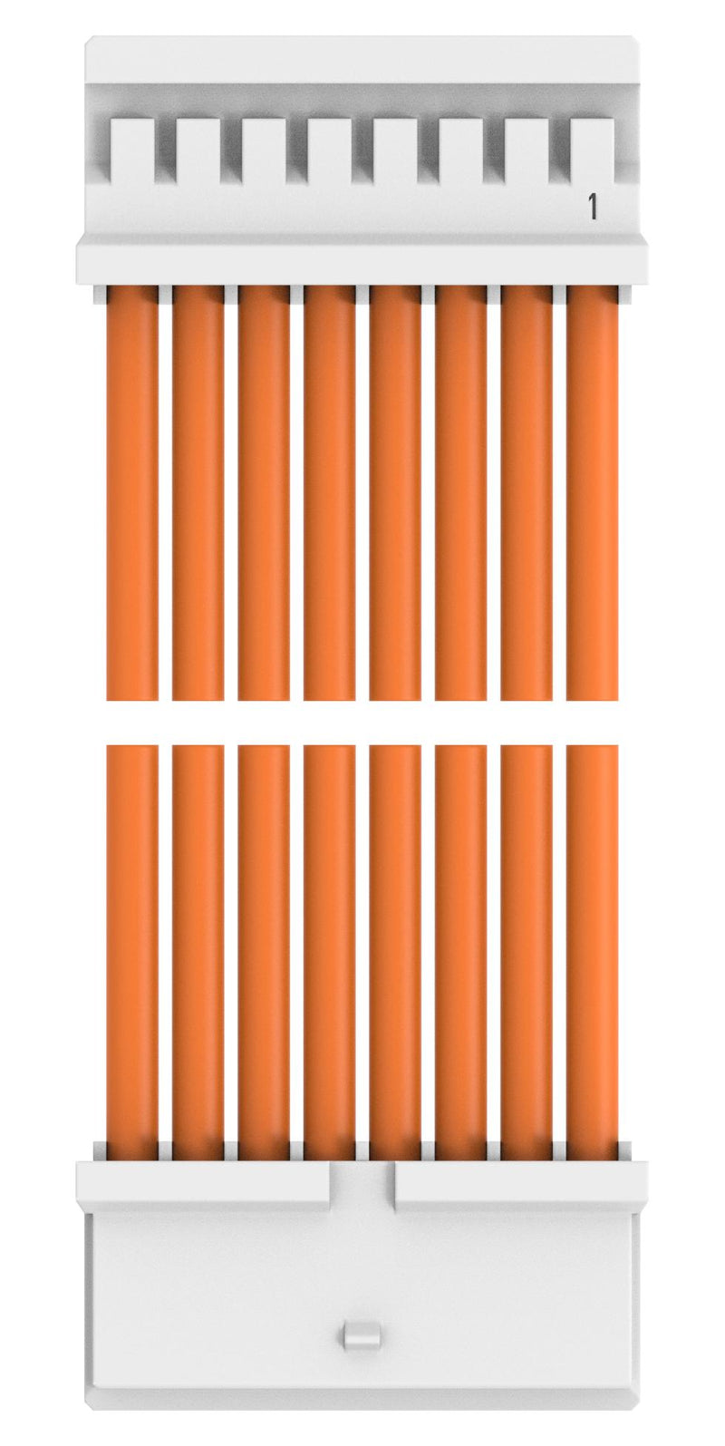 TE CONNECTIVITY 2405417-1 Cable Assembly, CN1 Connector to CN2 Connector, 8 Ways, 1.5 mm, 1 Row, 300 mm, 11.8 "