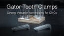 Gator Tooth Clamps - Stainless Steel