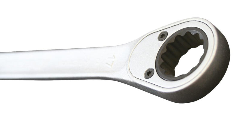 GEDORE 2219557 Ratchet Spanner, Combination, 36 mm AF Size, 470 mm Length, 13&deg;, Chrome Vanadium Steel