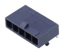 MOLEX 172648-0105 Pin Header, Power, Wire-to-Board, 4.2 mm, 1 Rows, 5 Contacts, Through Hole Right Angle
