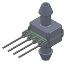 AMPHENOL ALL SENSORS ELVH-L10D-HAAH-C-NAA5 Pressure Sensor, Differential, -10 Inch-H2O, 10 Inch-H2O, 5 VDC, SMD, J-Lead