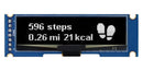 MIDAS DISPLAYS MDOB128032IV-WS Graphic OLED, 128 x 32 Pixels, White, 3V, SPI, 59mm x 18.86mm, -40 &deg;C