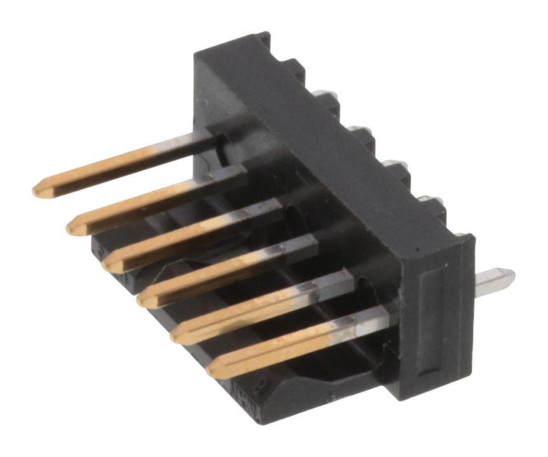 MOLEX 171856-1006 Pin Header, Board-to-Board, Power, Signal, Wire-to-Board, 2.54 mm, 1 Rows, 6 Contacts