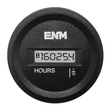 ENM T44A65A LCD HOUR METER, 6 DIGIT, 4.5-60VAC/DC
