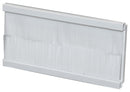TUK XBRWHG2 Brush Strip Module, 100 x 50mm, Twin Gang, White, Euro Faceplate GTIN UPC EAN: 5055386510761