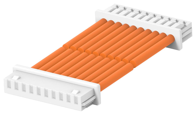 TE CONNECTIVITY 2405416-5 Cable Assembly, CN1 Connector to CN2 Connector, 10 Ways, 1.25 mm, 1 Row, 300 mm, 11.8 "