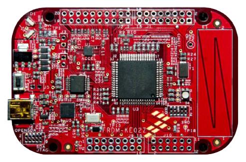 NXP FRDM-KE02Z40M Development Board, KE02 Series MCU, CorteX-M0+, Scalable Memory Footprints