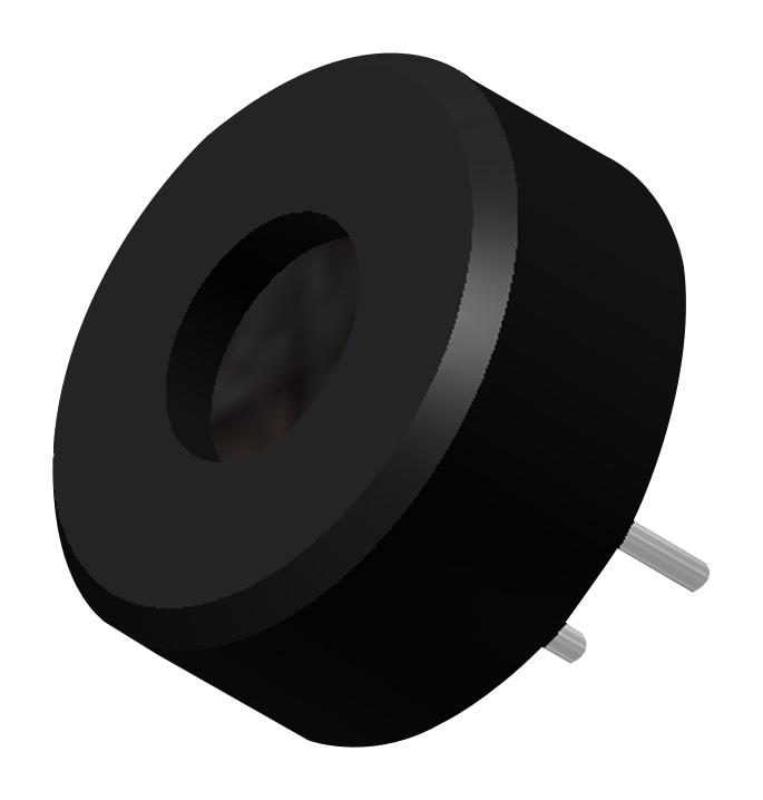 PUI AUDIO POW-2242P-C3310-B-R Microphone, Omnidirectional, 50 Hz to 16 kHz, 2 VDC to 10 VDC, 2.2 kohm, -42 dB, 500 &micro;A