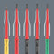 WERA K K TURBO I 1 TIE Screwdriver Set, VDE, Phillips/Pozidriv/Slotted/Torx/Hook and Loop Fastener Strip, 16 Piece