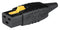 SCHURTER 3-152-192 IEC Power Connector, Rewireable, V-Lock, IEC C19 Socket, 16 A, 250 VAC, Screw, Cable Mount