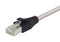 L-COM TRD695DSZ-GRY-10 Ethernet Cable, Cat6, RJ45 Plug to RJ45 Plug
