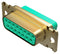 POSITRONIC RD15S00000/AA D Sub Connector Housing, 15 Ways, D Sub, DA, RD Series, Receptacle, Zinc Body