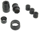 SWITCHCRAFT/CONXALL 3282-9PG-3DC CIRCULAR CONNECTOR PLUG, SIZE 20, 9 POSITION, CABLE