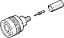 AMPHENOL RF 031-6001-RFX RF/COAXIAL, TNC PLUG, STRAIGHT, 50 OHM, CRIMP