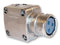 JAEGER 633 703 006 Circular Connector, Industrial Series, Cable Mount Plug, 3 Contacts, Crimp Socket, Metal Body