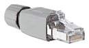 SICK STE-0J04-GZ Modular Connector, RJ45 Plug, 1 x 1 (Port), 8P4C, Cat5, Cat5e, IP20, Cable Mount