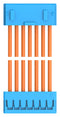 TE CONNECTIVITY 2405869-7 Cable Assembly, CN1 Connector to CN2 Connector, 7 Ways, 2 mm, 1 Row, 300 mm, 11.8 "