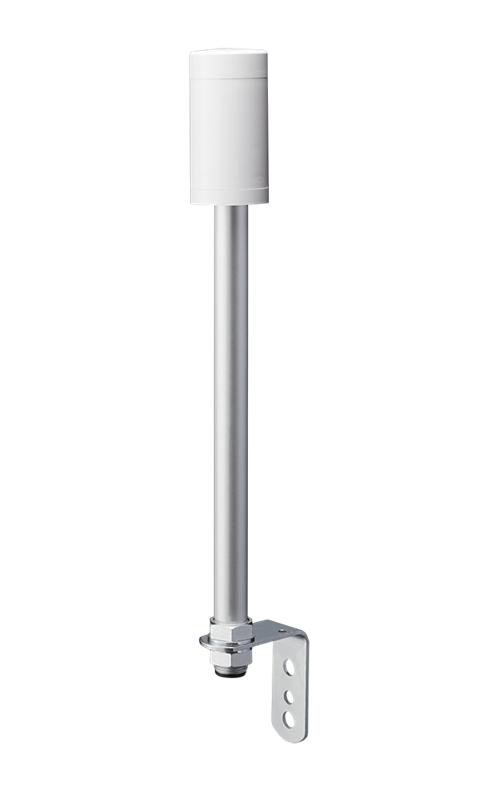 PATLITE LR5-02LENW Body Unit, LR5 Series Signal Tower, Off-White, Mounting with Pole/L-Bracket, 24 VDC, LR5 Series