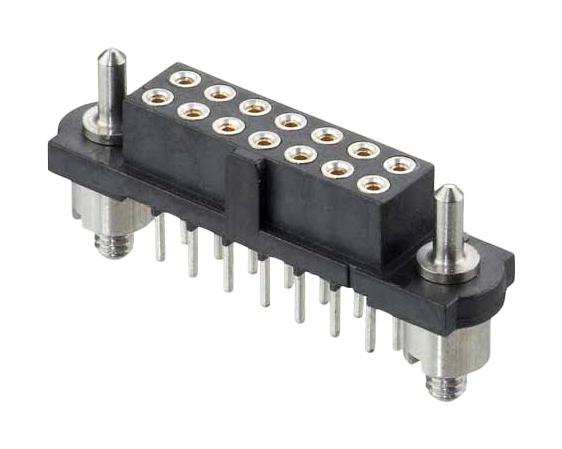 HARWIN M80-4T15042F3 FEMALE DIL VERTICAL THROUGHBOARD CONN