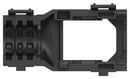TE CONNECTIVITY 2452956-4 Connector Accessory, 1Pos, 180Deg, Window, Backshell