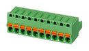 Phoenix Contact FKC 25/12-ST-508 FKC 25/12-ST-508 Pluggable Terminal Block 5.08 mm 12 Ways 24AWG to 12AWG 2.5 mm&Acirc;&sup2; Push In A
