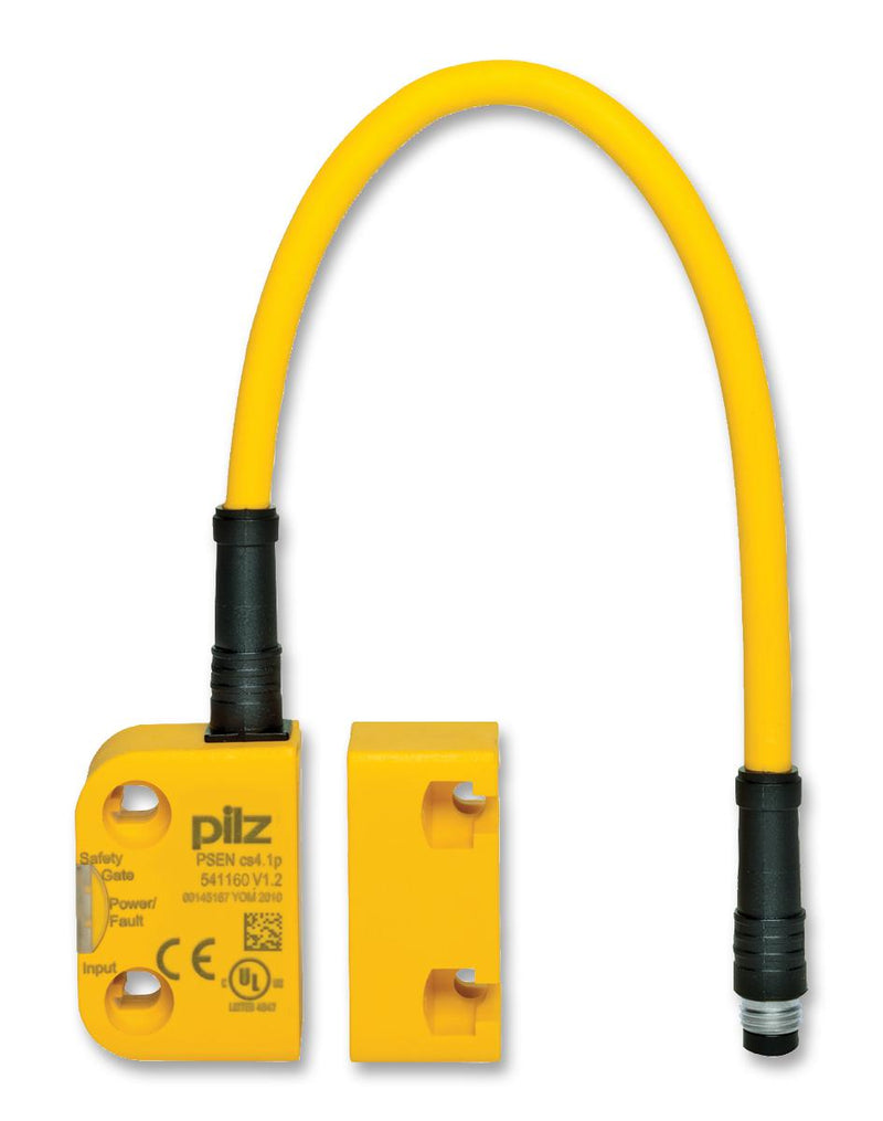 PILZ 541109 Safety Interlock Switch, PSENcode, DPST-NO, DPST-NC, Connector