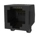 AMPHENOL COMMUNICATIONS SOLUTIONS RJE031660420 Modular Connector, Modular Jack, 1 x 1 (Port), 6P6C, Through Hole Mount