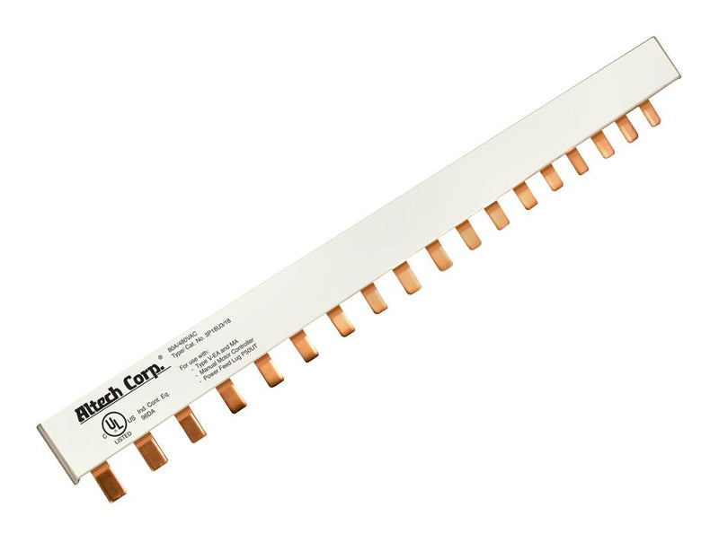 ALTECH 3P18U3/15 BUSBAR, MOTOR CTRL/PROT, 15PIN, 3PH, 80A