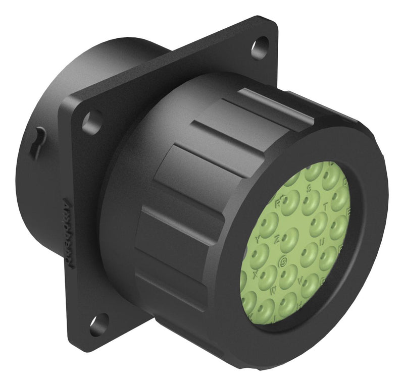 AMPHENOL SINE/TUCHEL RTS018N23SHEC03R CIRCULAR CONNECTOR, RCPT, 23POS, CRIMP