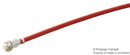 MULTICOMP PRO MC001496 RF Coaxial Cable Assembly, Red 1.37mm, IP67 RP SMA B/H Jack U.F.L. Plug, 150mm