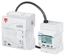 CARLO GAVAZZI DCM1A30V10L20S3DEB DC Energy Meter, 300 A, 1 kV, 12 to 24 VDC, DIN Rail, DCM1 Series