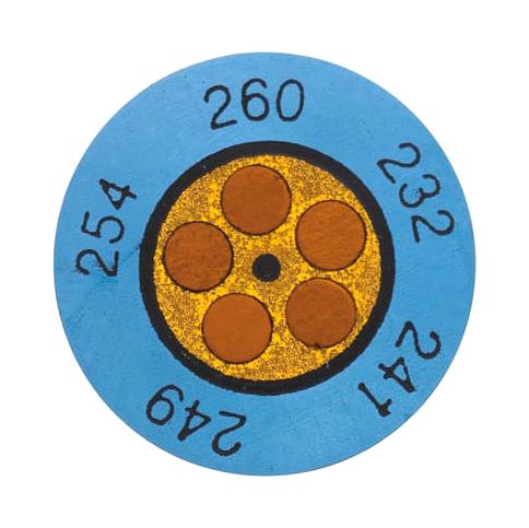 TESTO 0646 0073 Test Accessory, 88/93/99/104/110 &deg;C, Temperature Indicator, Thermometers